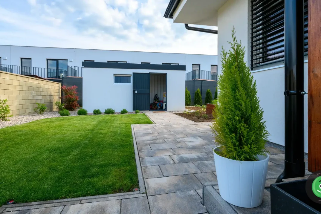 GARDEON zahradní dočmek s pultovou střechou antracit 2