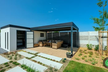 GARDEON domek s přístřeškem 2