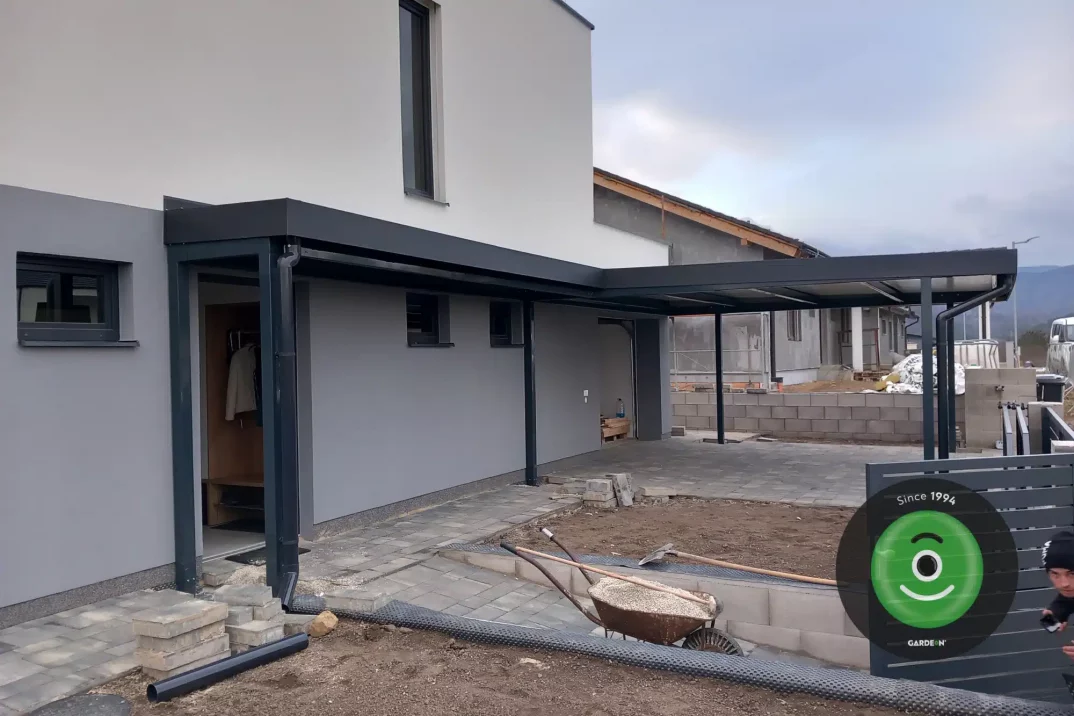 Prostřešení vchodu a přístřešek pro auto GARDEON