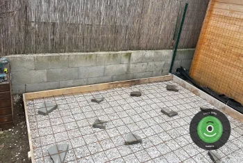 Příprava betonové desky