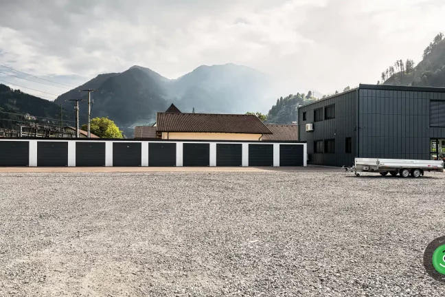 Řadové garáže s pultovou střechou