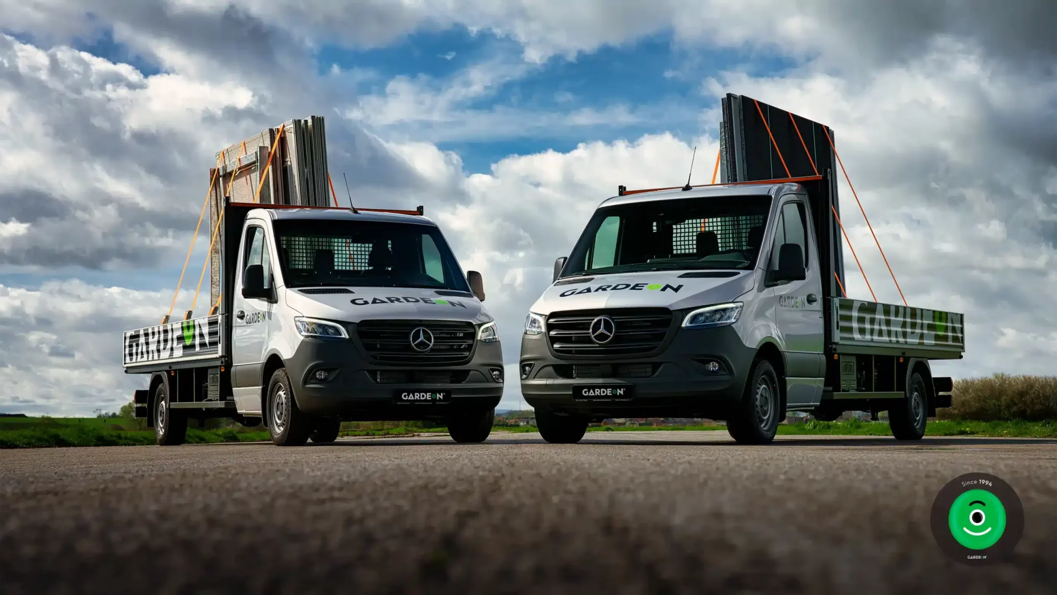 GARDEON valníky pro realizaci montáže