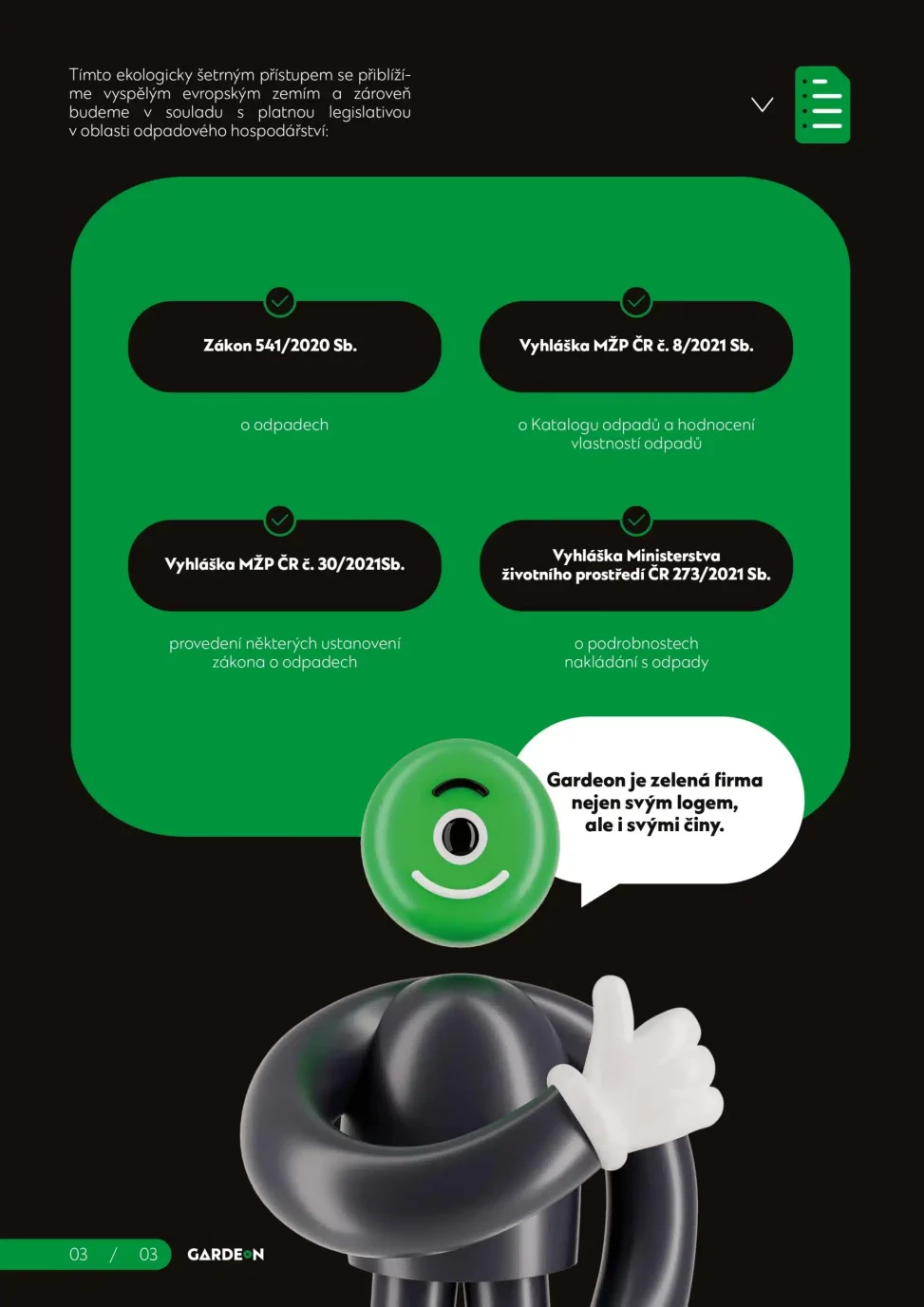 GARDEON zelená firma