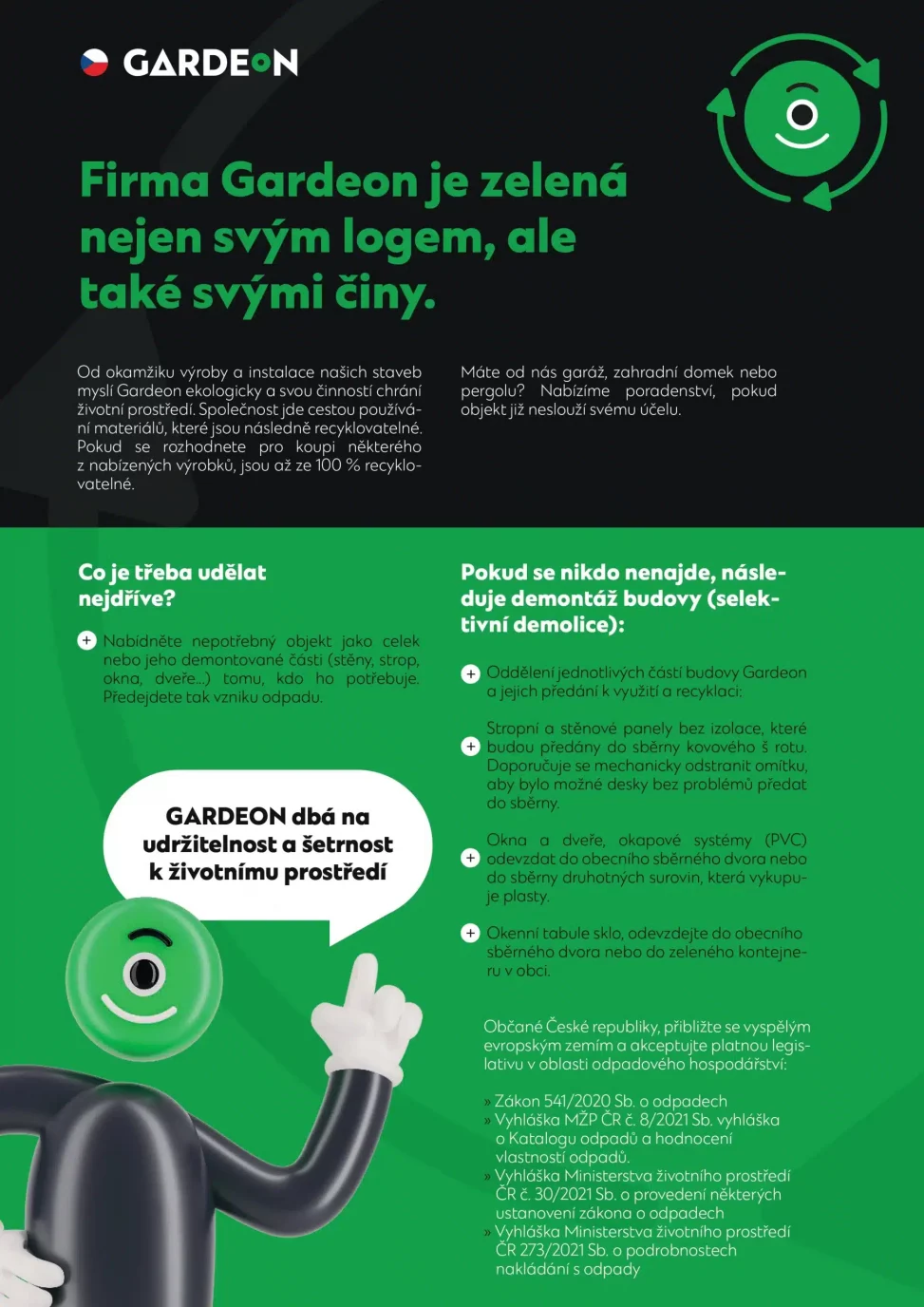 GARDEON zelená firma