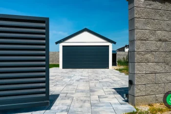 Garáž gardeon se sedlovou střechou