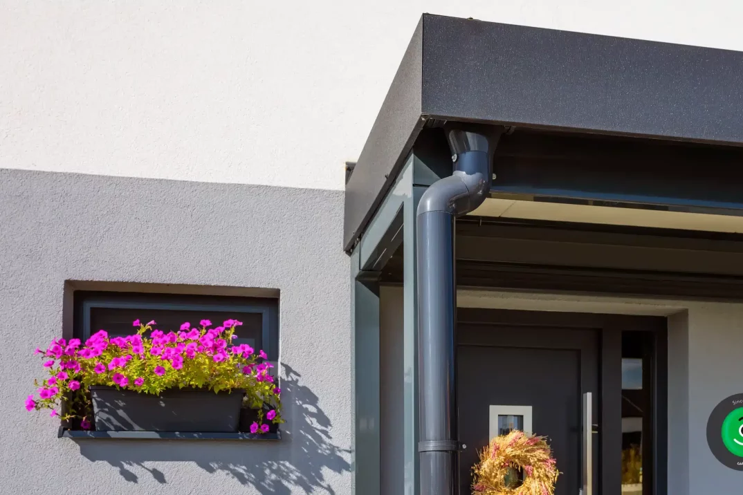 Detailní fotka pro atiku montovaného přístřešku