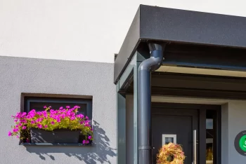 Detailní fotka pro atiku montovaného přístřešku